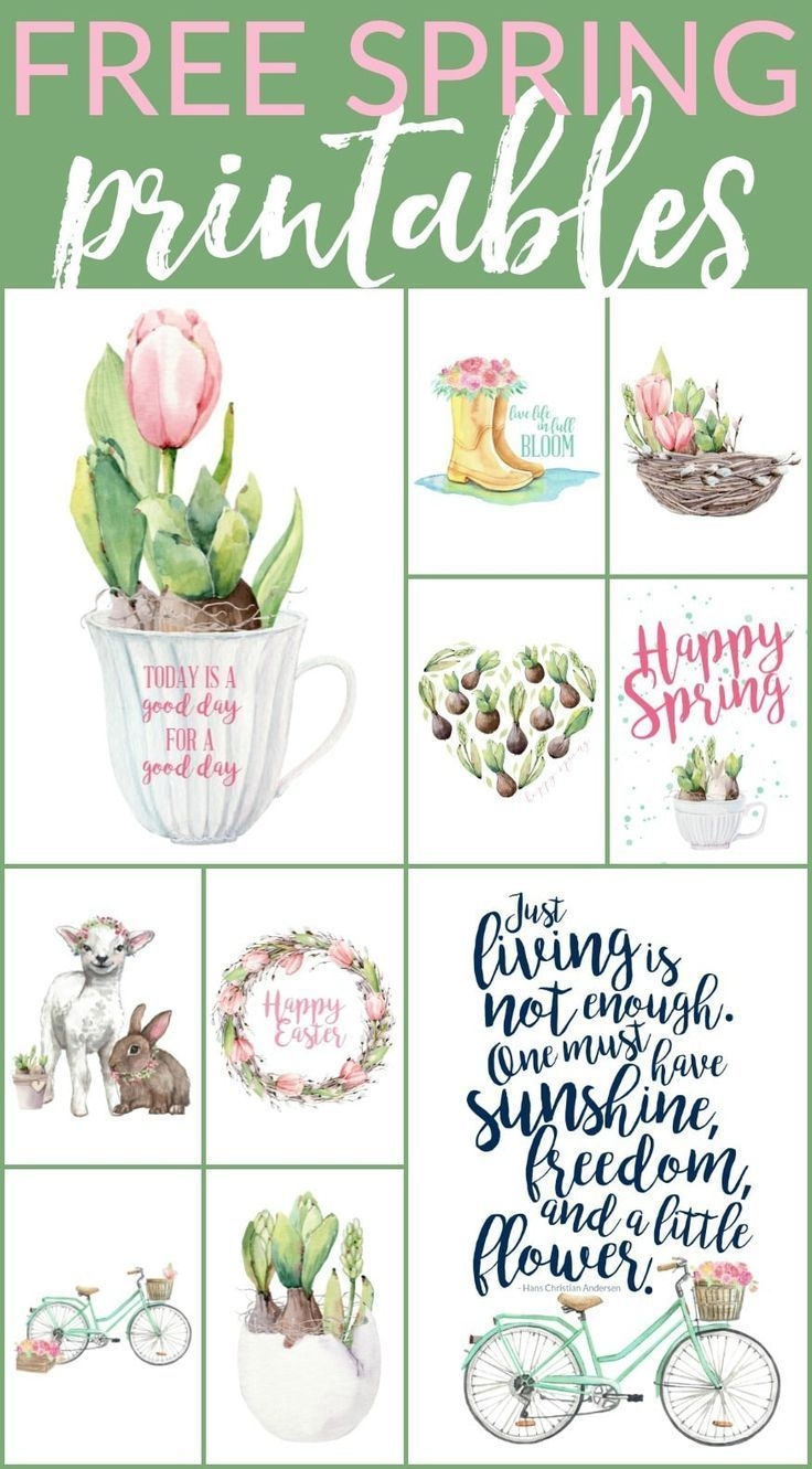 Spring Free Printables