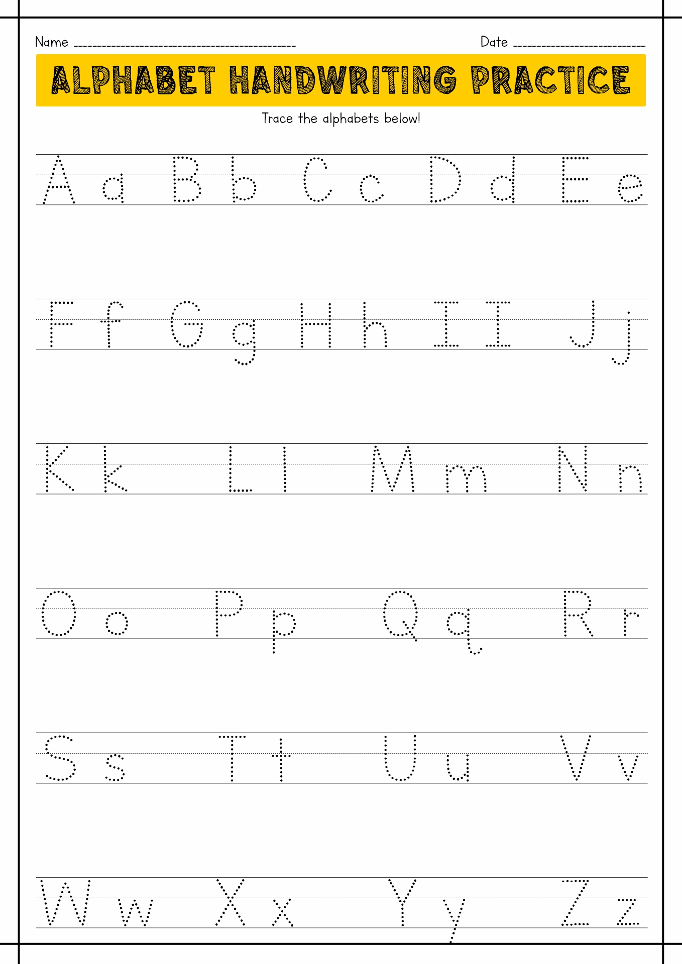 handwriting worksheets for preschoolers
