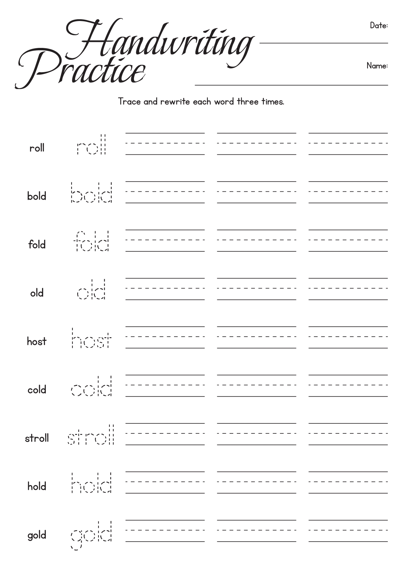 19 Writing Worksheets For 1st Graders Free PDF At Worksheeto