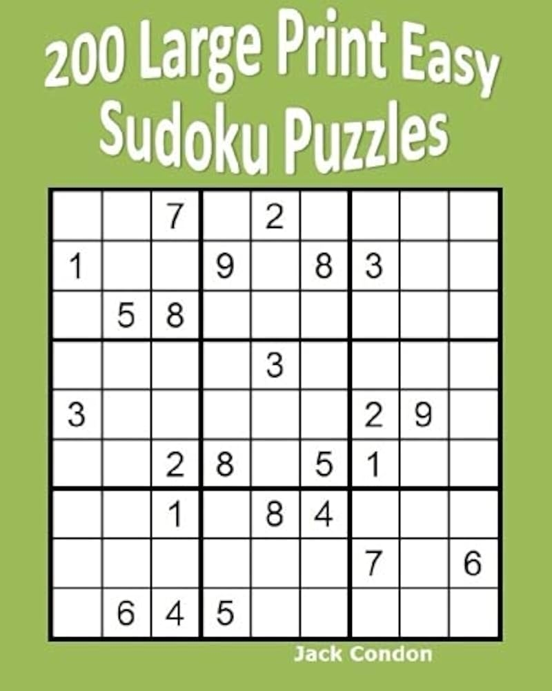 Sudoku Beginner Puzzles