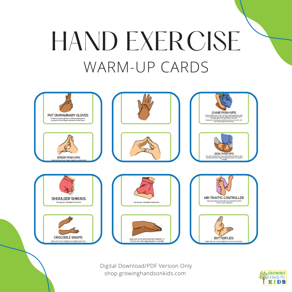 5 Gross Motor Warm Ups For Cursive Handwriting