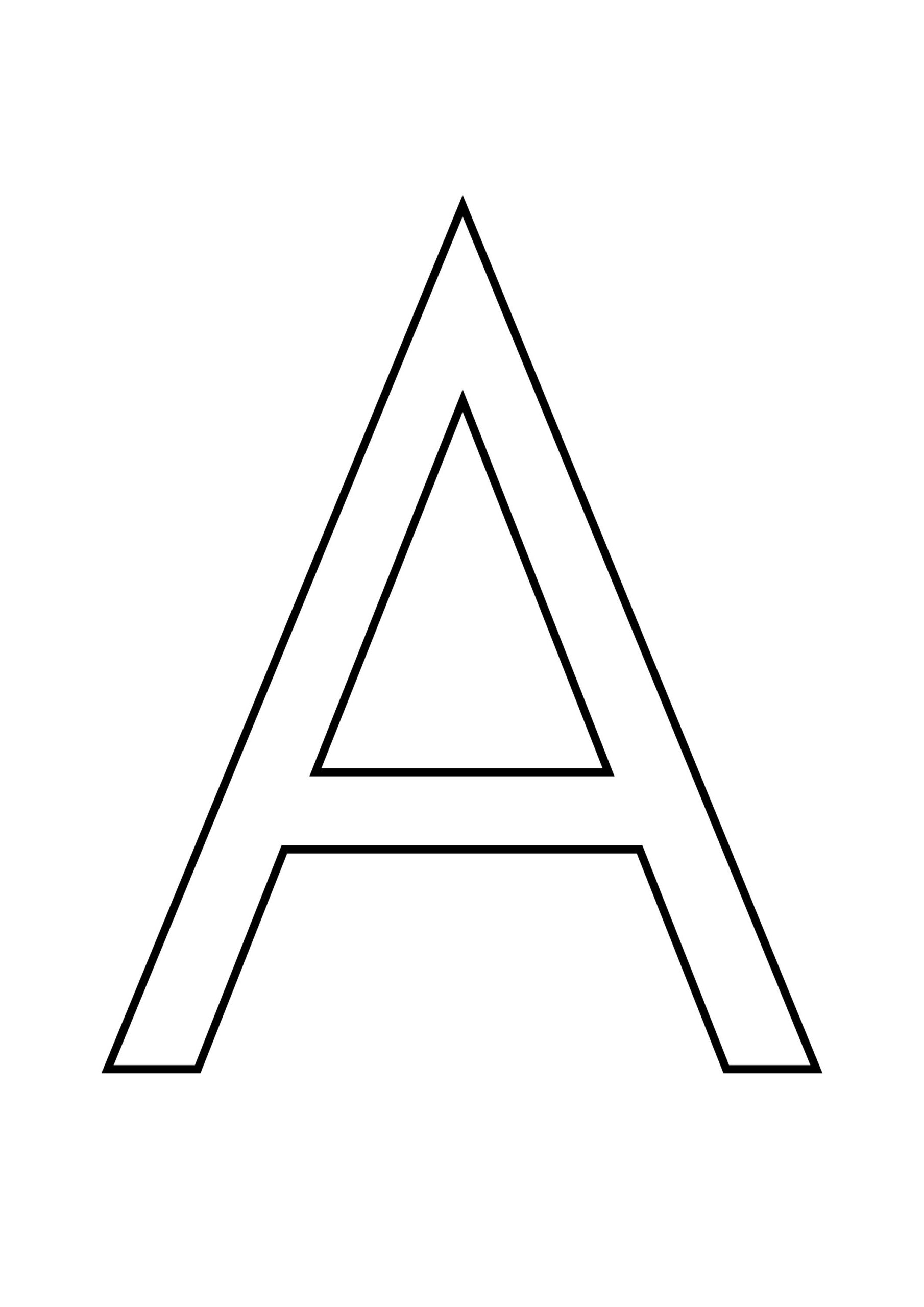 ABC Capital Letters Pdf Png Jpg Full Alphabet Individual Letters Total 27 Pages Alphabet Letters Printable ABC Uppercase Outline Alphabet Etsy Norway