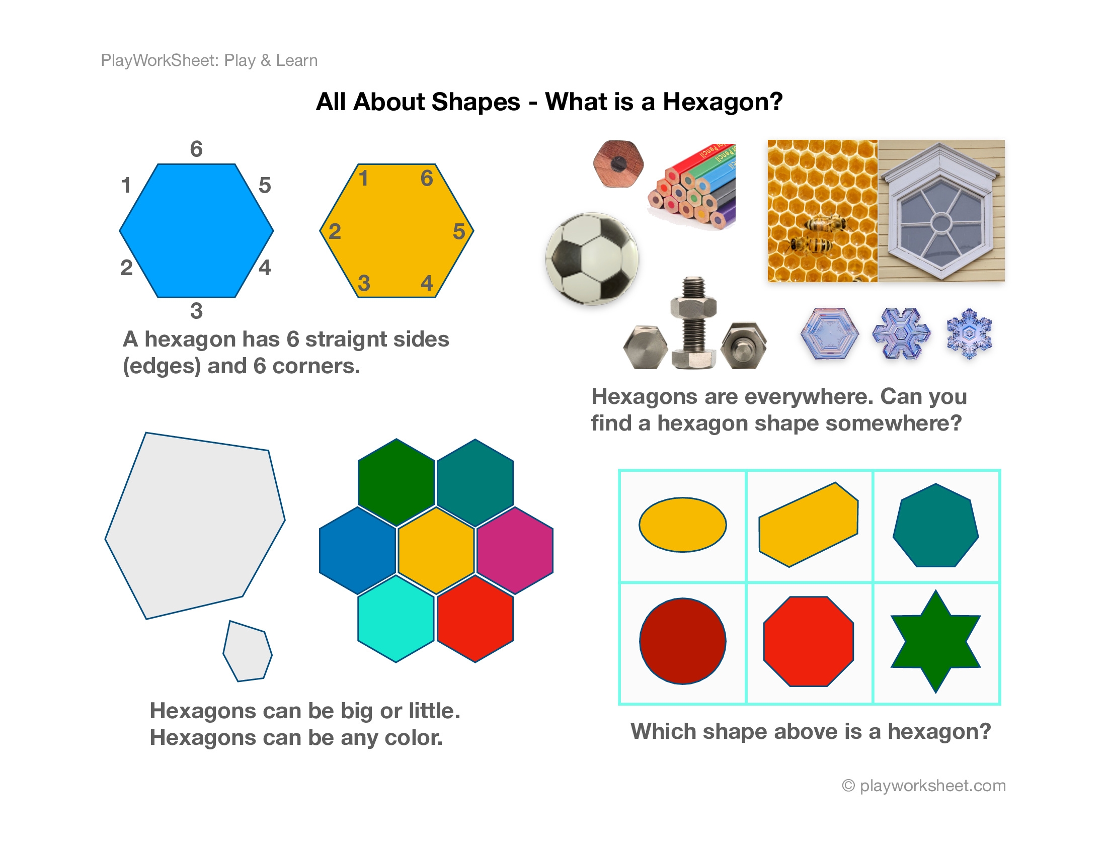 picture of a hexagon shape