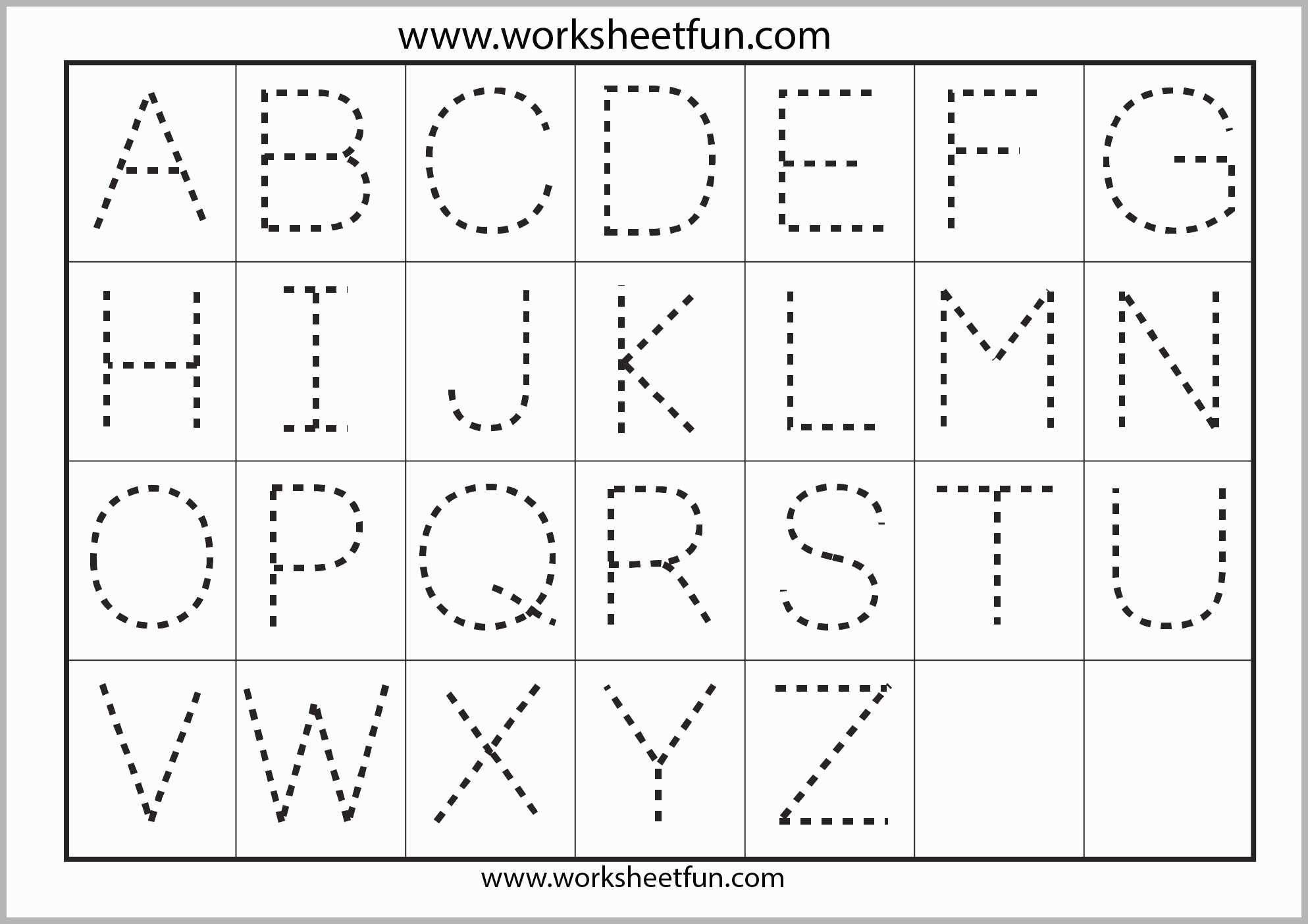 alphabet handwriting worksheets pdf