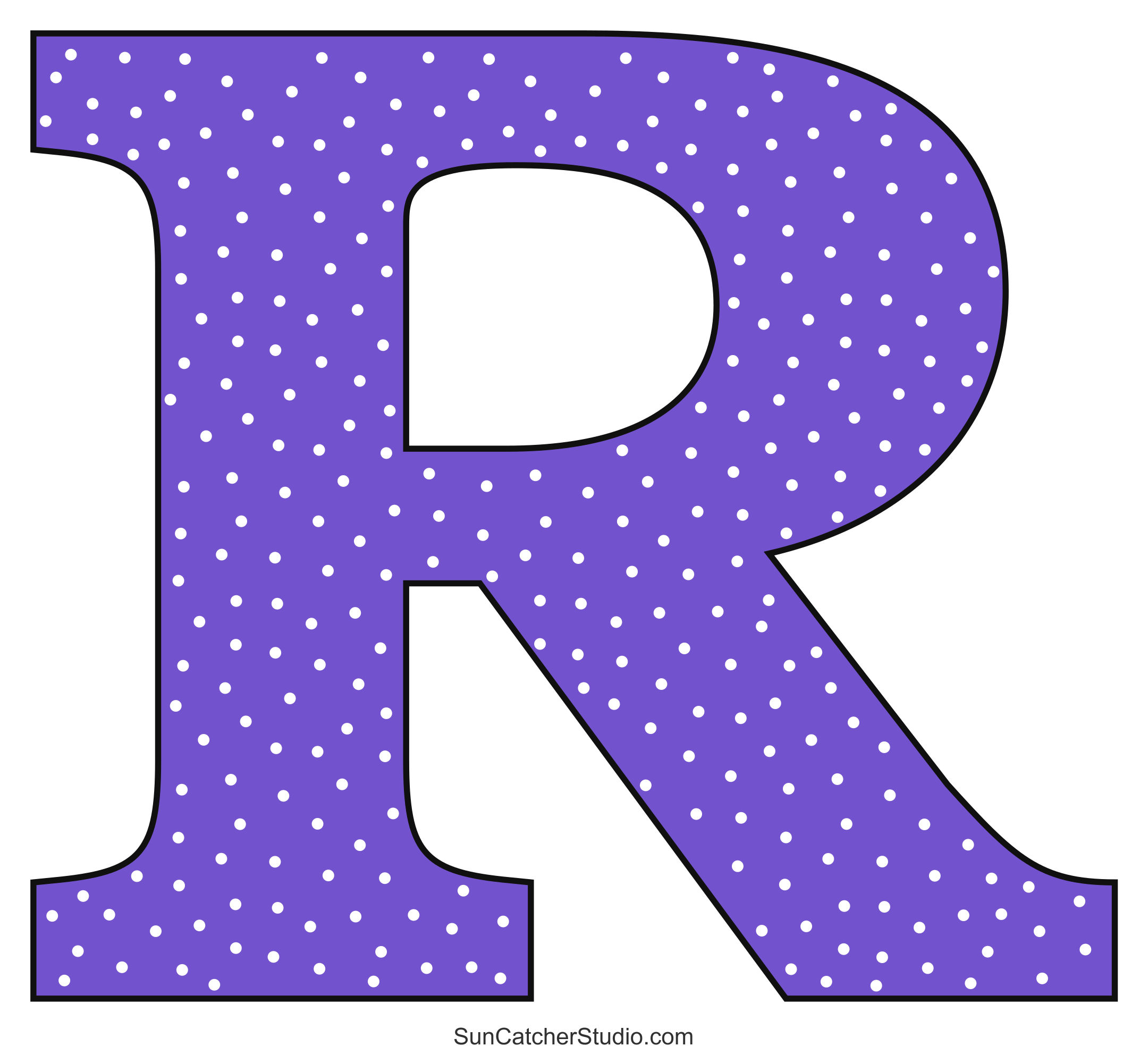 Alphabet Letters And Numbers With A Colorful Polka Dot Design Free Printables Lettering SVG Files Tools Apps