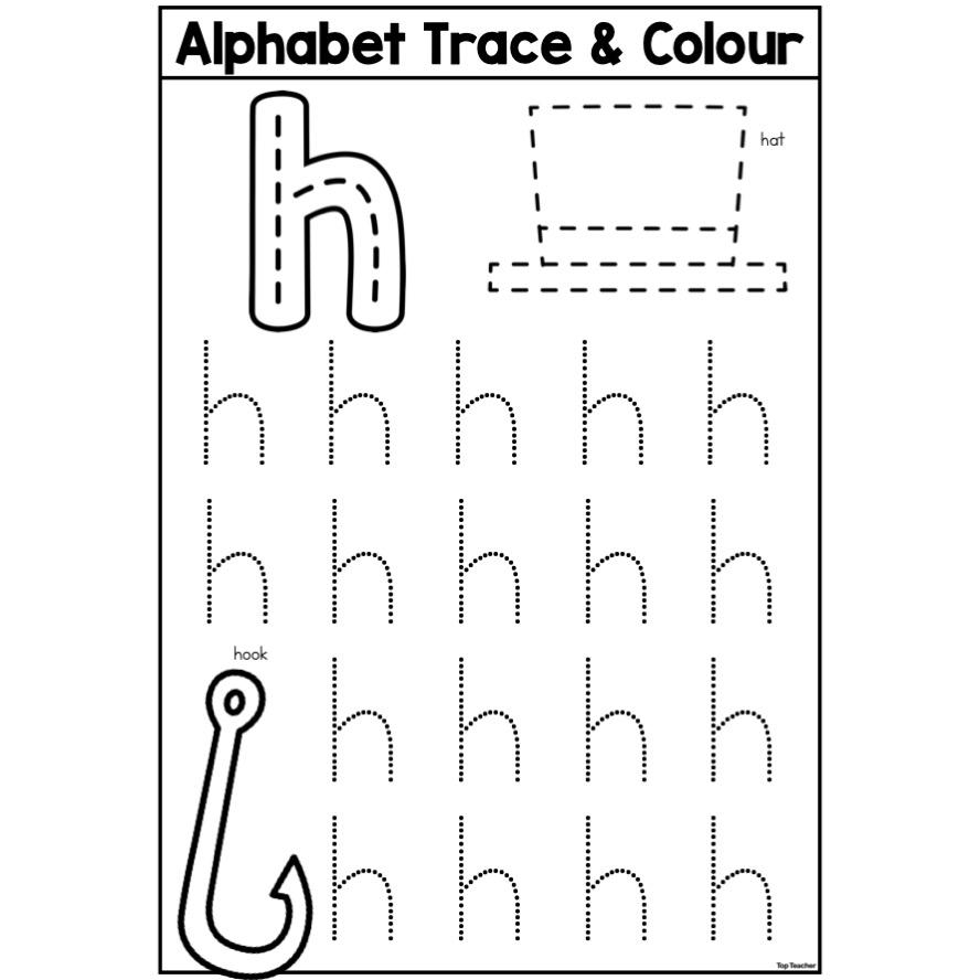 h handwriting worksheet h handwriting worksheet