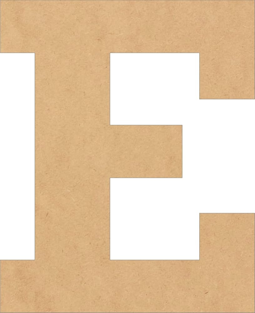 Amazon 10 Wooden Block Letters Blank Craft Unfinished E MDF Alphabet Letter For Nursery Initial Decoration Paintable Rockwell