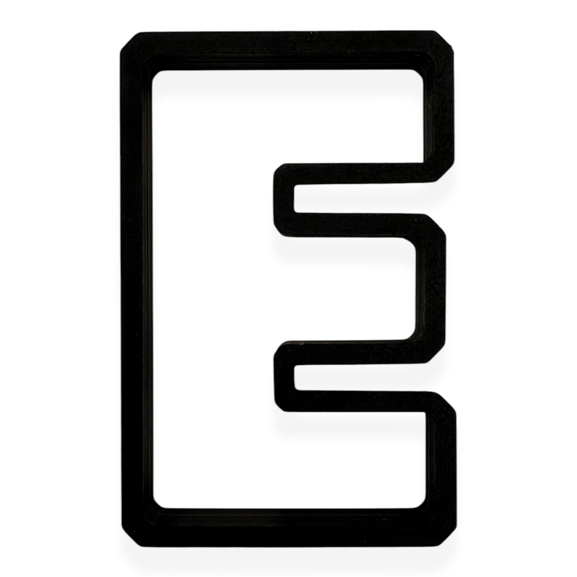 Amazon E Capital Block Letter Cookie Cutter With Easy To Push Design 3 5 Inch Home Kitchen