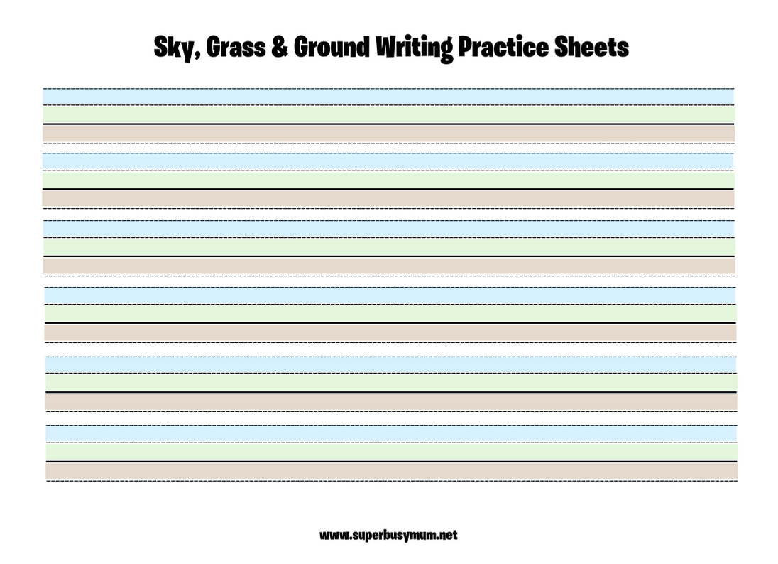 free print handwriting worksheets