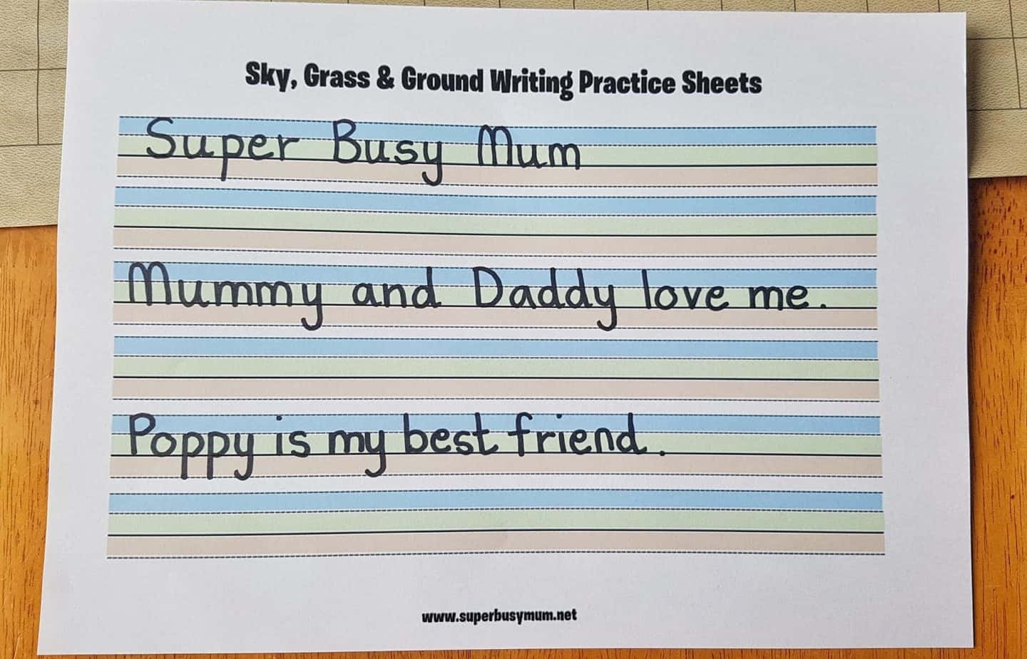 An Amazing Handwriting Worksheet Free Printable Super Busy Mum Worksheets Library An Amazing Handwriting Worksheet Free Printable Super Busy Mum Worksheets Library