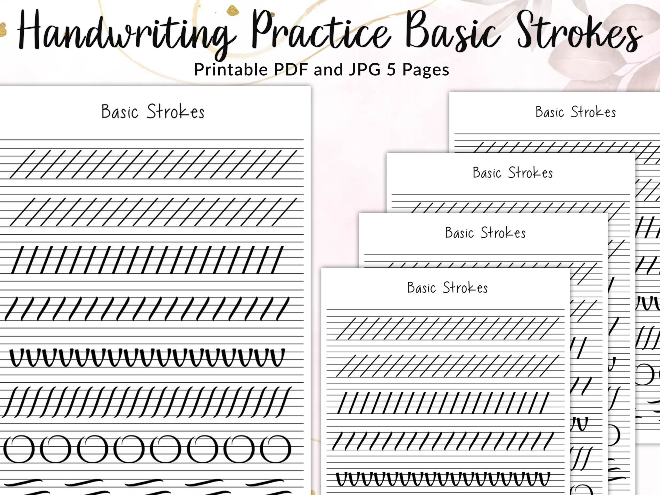 handwriting worksheet printable