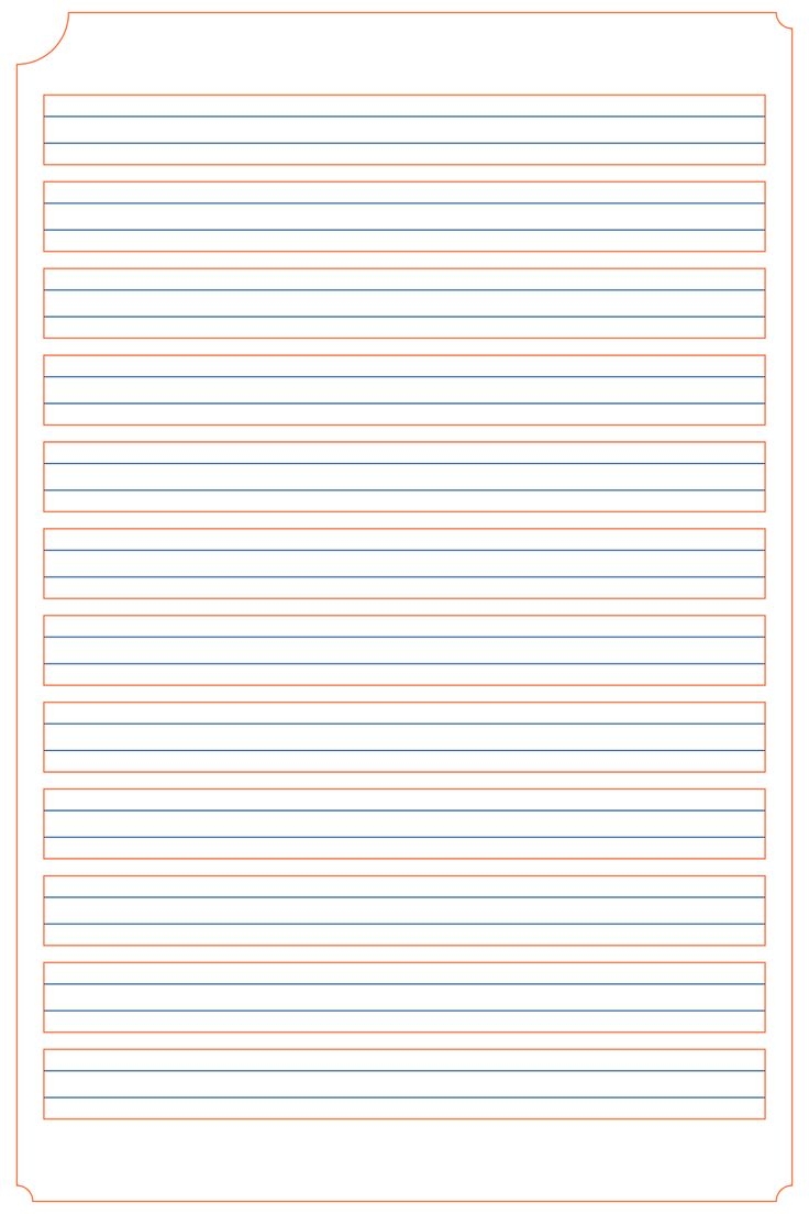 Blank Writing Pages 10 Free PDF Printables Printablee
