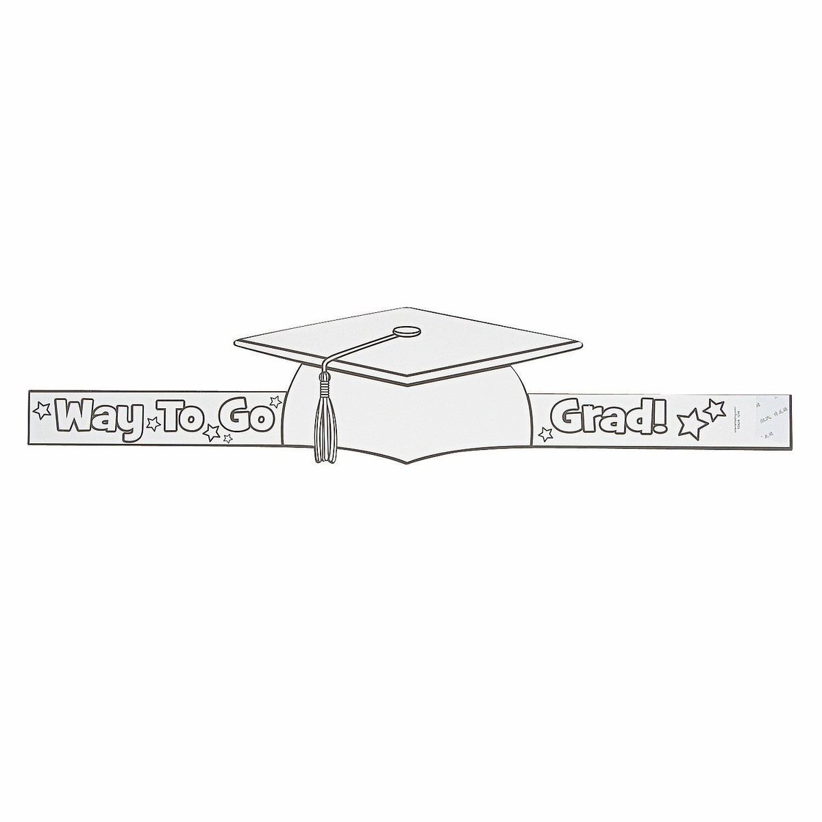 Mortarboard Coloring Page