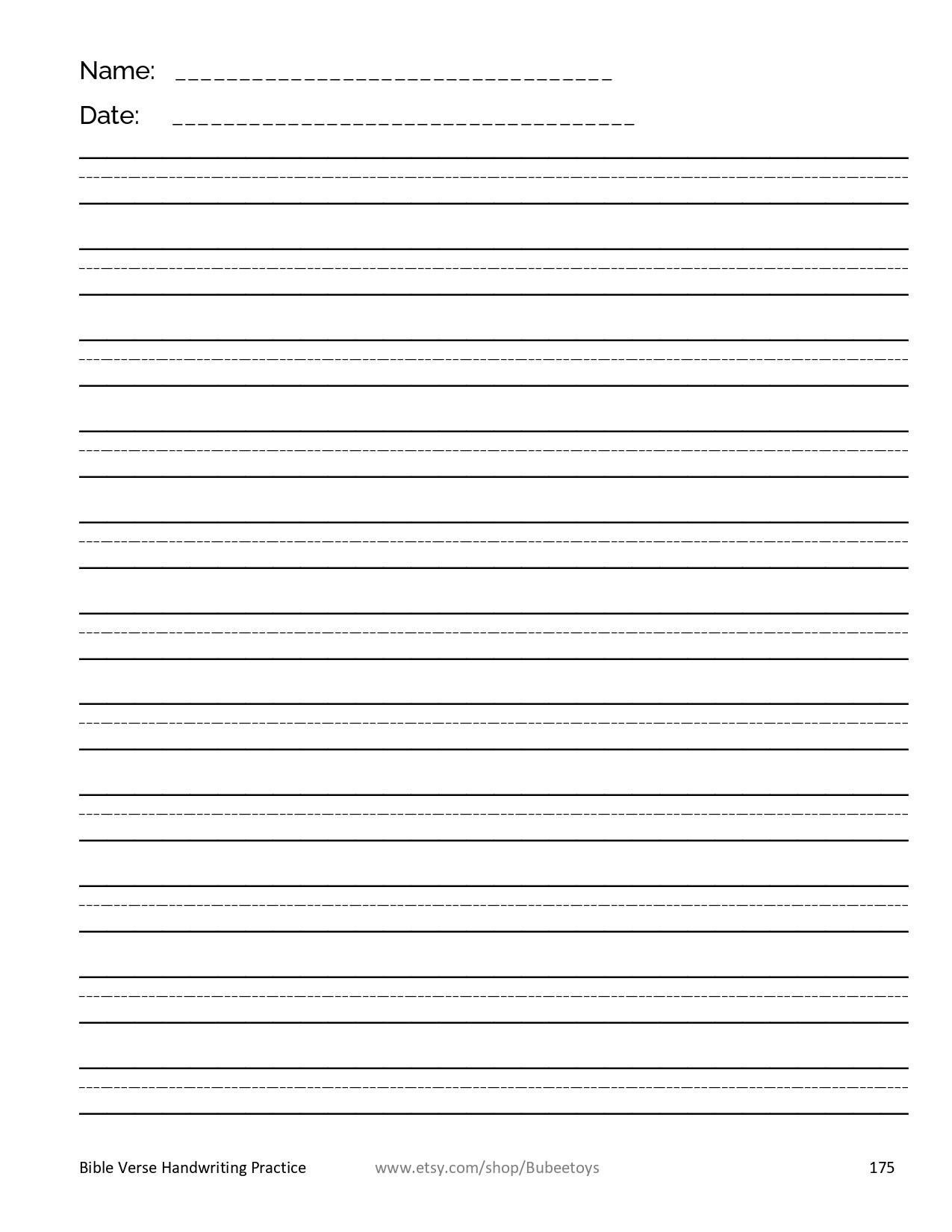 Cursive Handwriting Practice Bible Verses 246 Pages Ages 7 And Over 2 4 Grades Tracing Practise Writing Etsy Cursive Handwriting Practice Bible Verses 246 Pages Ages 7 And Over 2 4 Grades Tracing Practise Writing Etsy