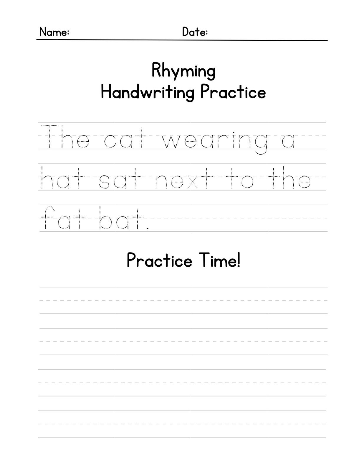 Customize 158 Handwriting Practice Worksheets Templates Online Canva
