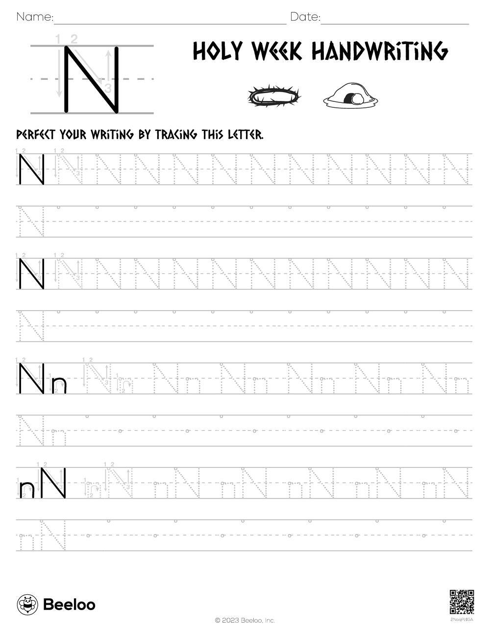 Easter themed Word Tracing Worksheets Beeloo Printable Crafts And Activities For Kids