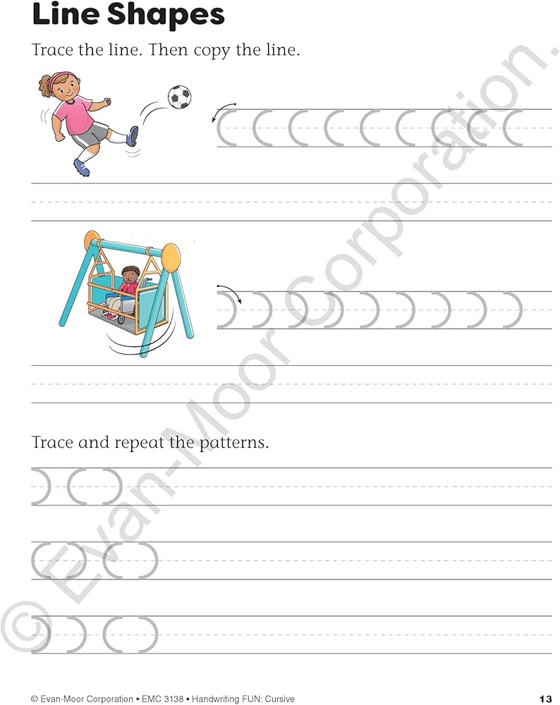 contemporary cursive handwriting worksheets