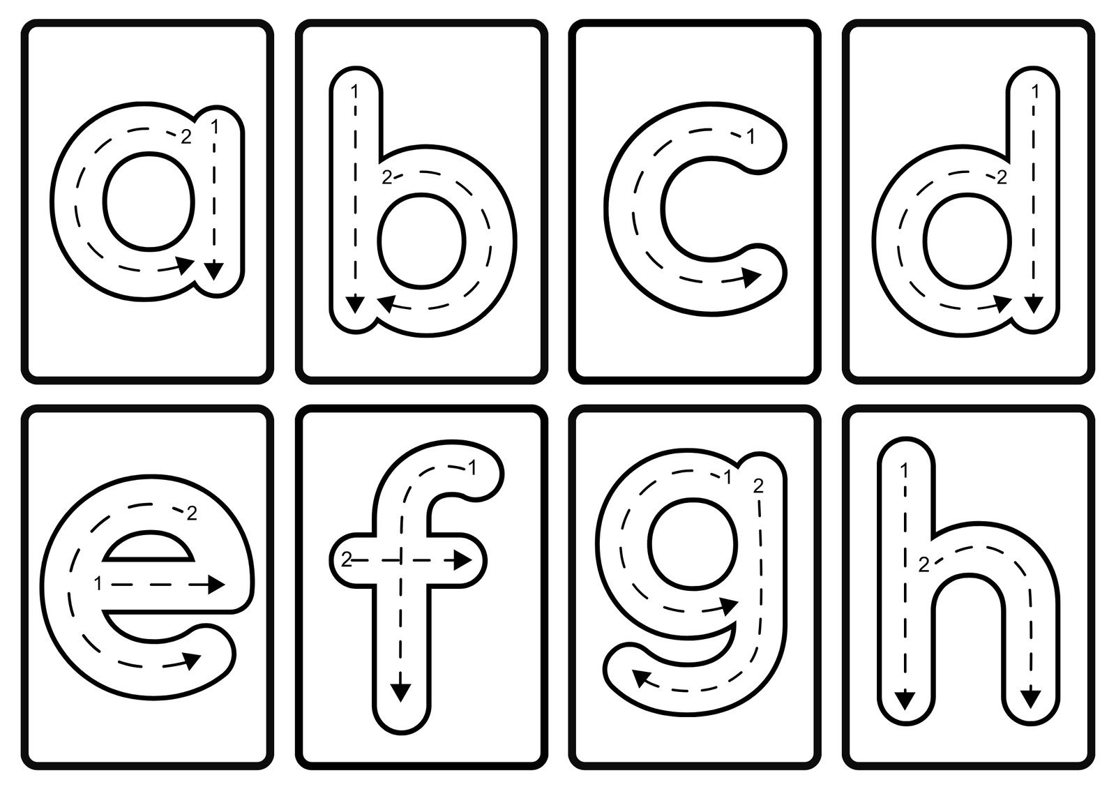 Free Customizable Alphabet Flashcard Templates Canva