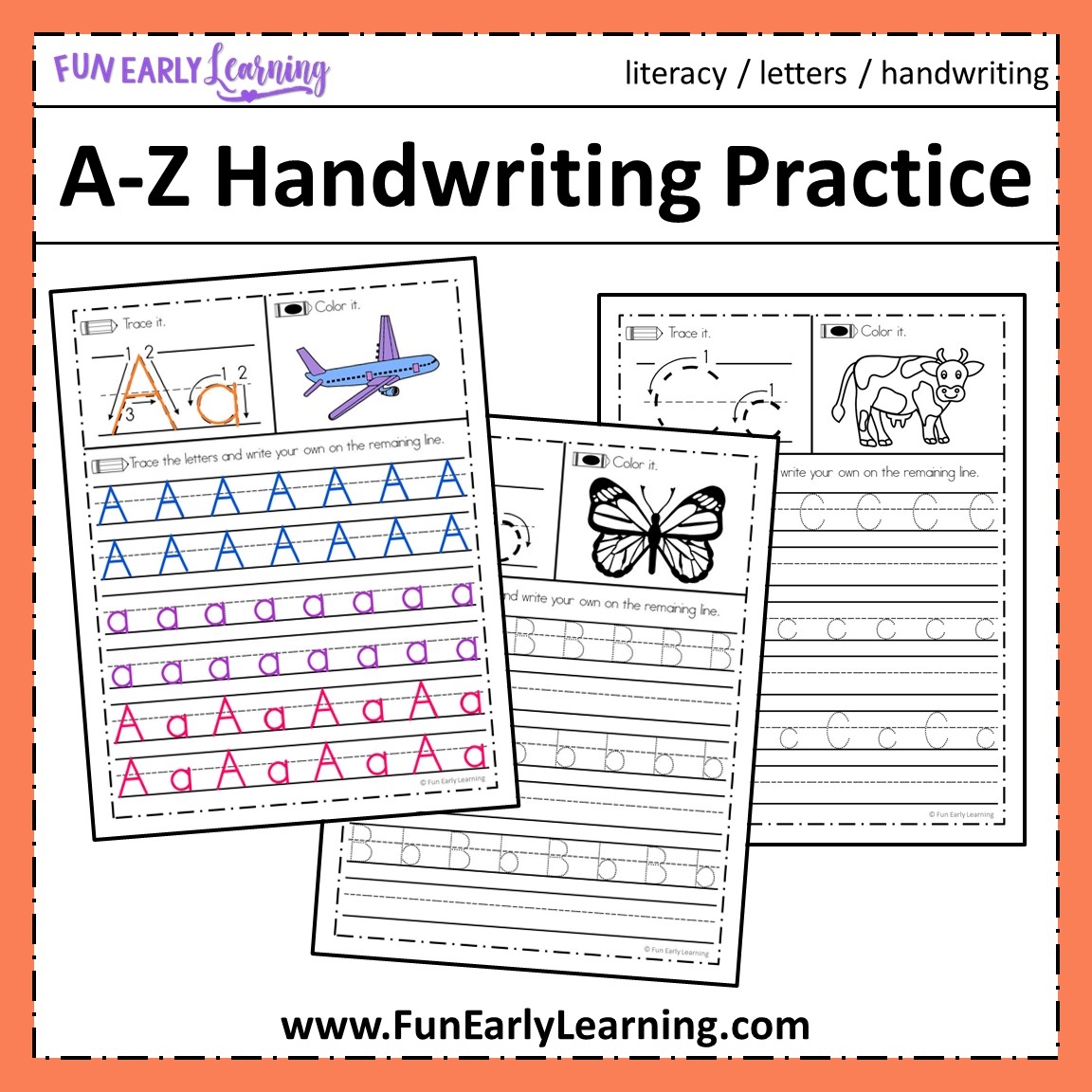 handwriting practice worksheets pdf free