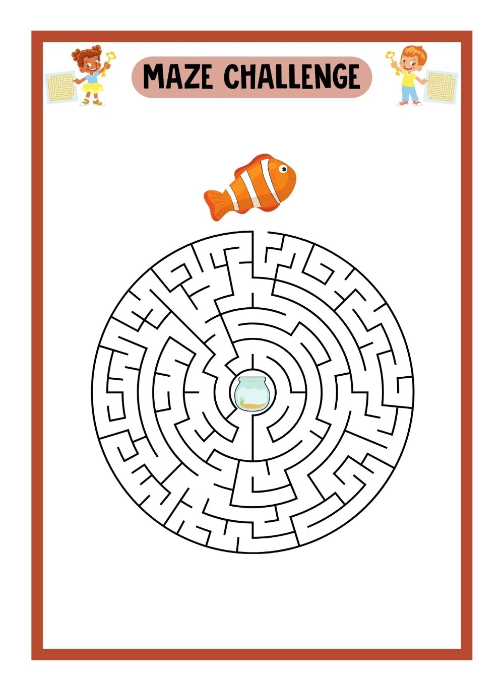 Free MAZE Puzzles For Download Printable PDF 