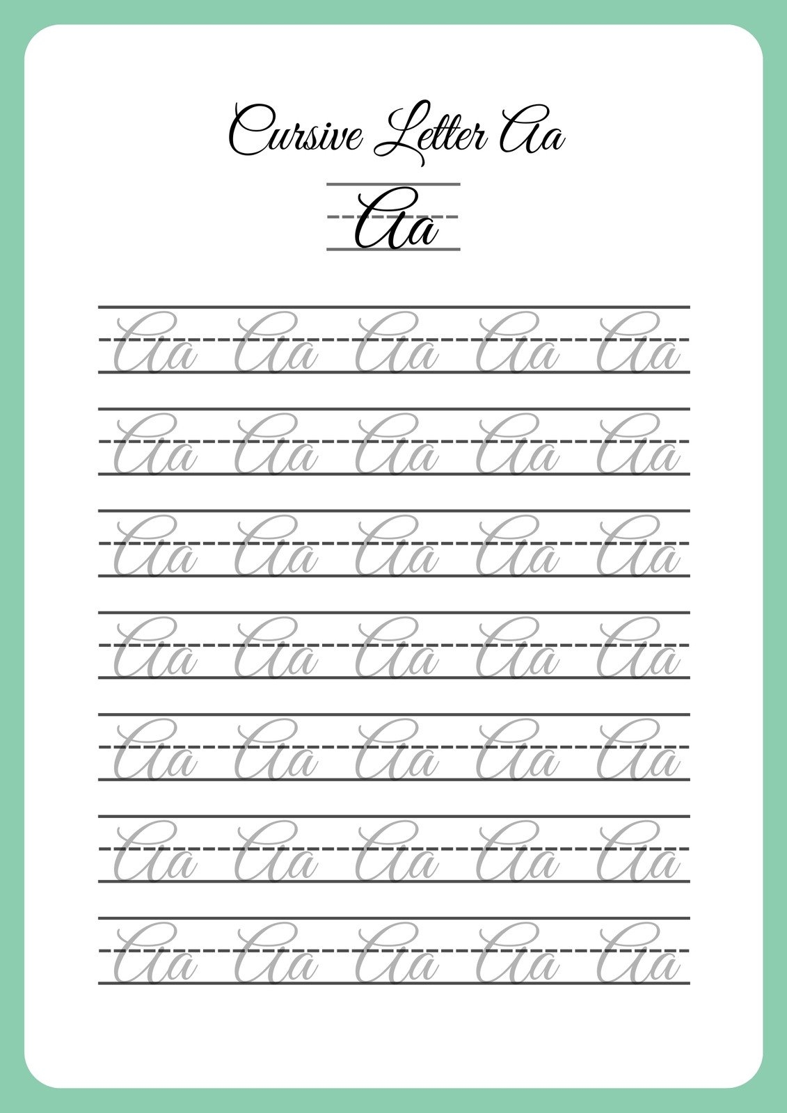 cursive handwriting worksheets for beginners cursive handwriting worksheets for beginners