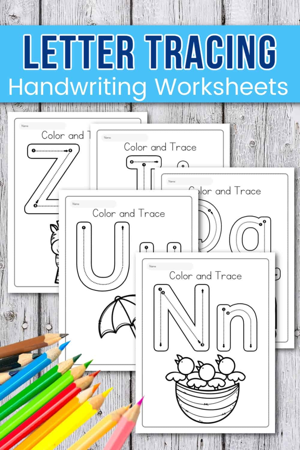 Free Printable Letter Tracing With Arrows