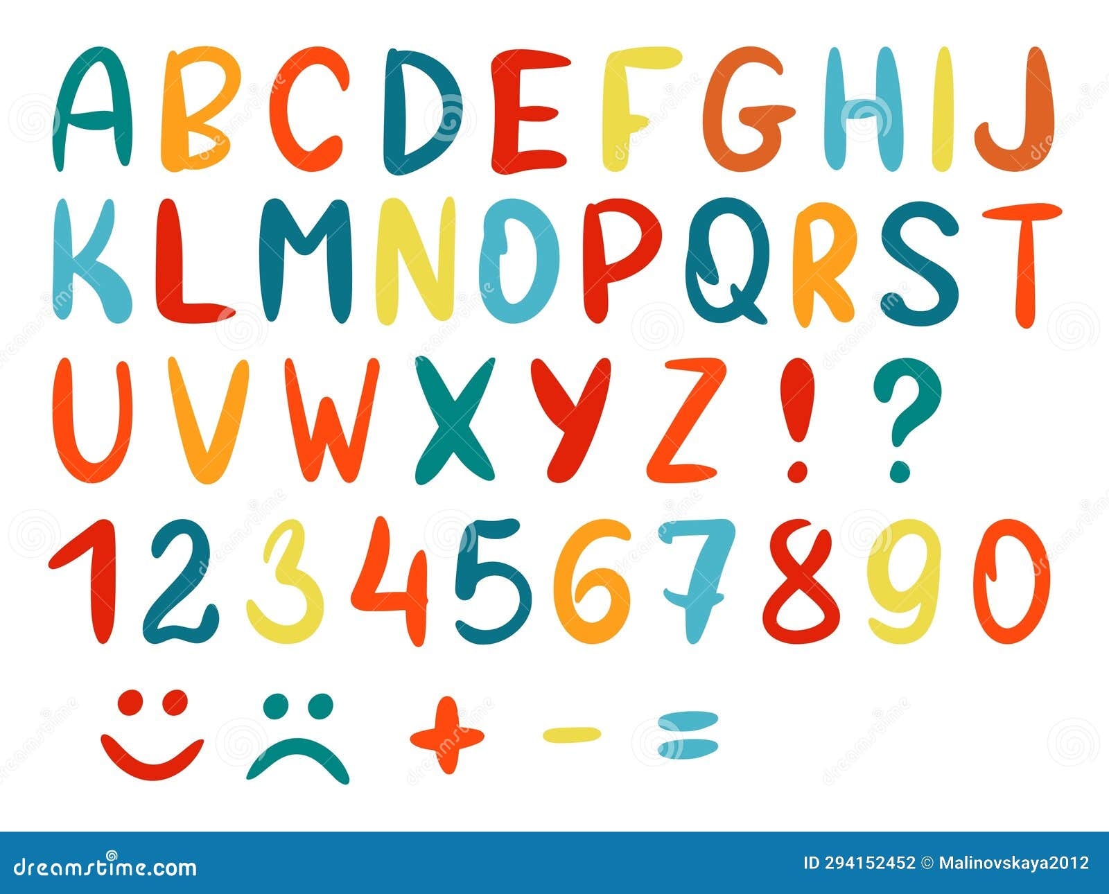 bubble letter clip art