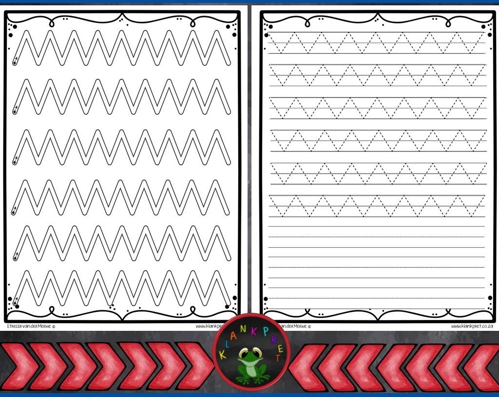 Handwriting And Pattern Booklet 1 Grade R 3 Klankpret