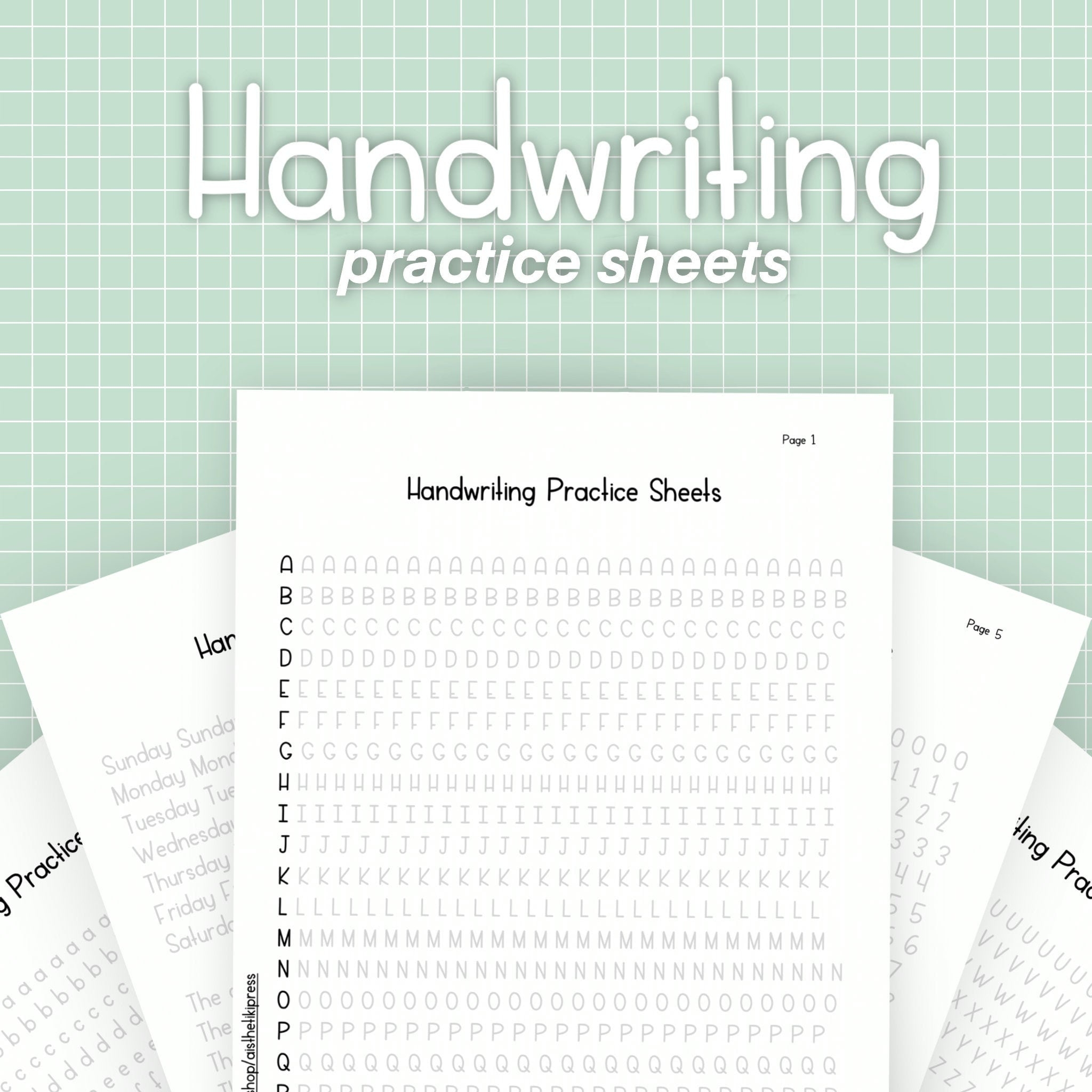 handwriting worksheets for teenagers