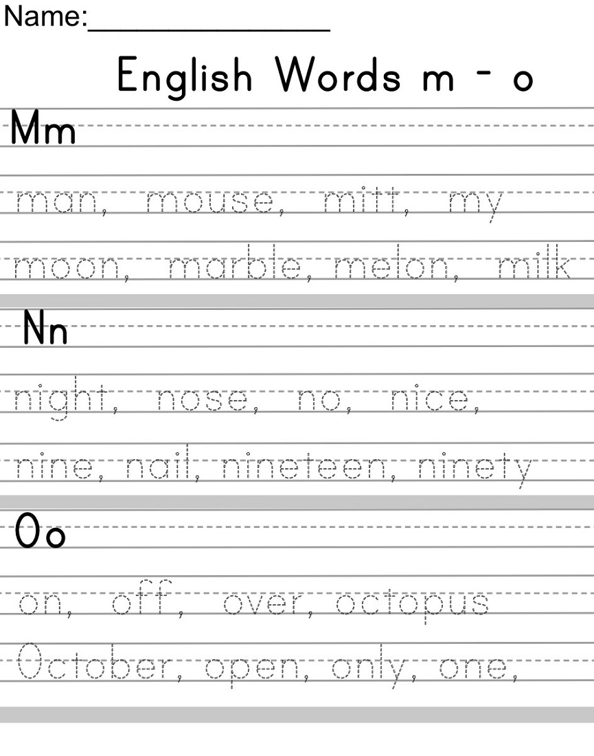 Handwriting Practice Sheets Manuscript Cursive Writing Practice Worksheets Library