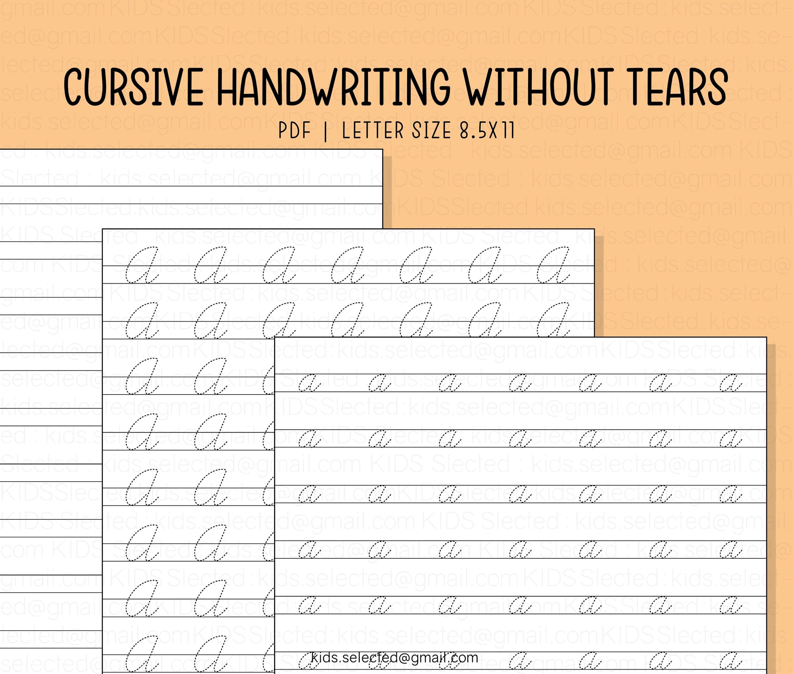 cursive handwriting without tears worksheets