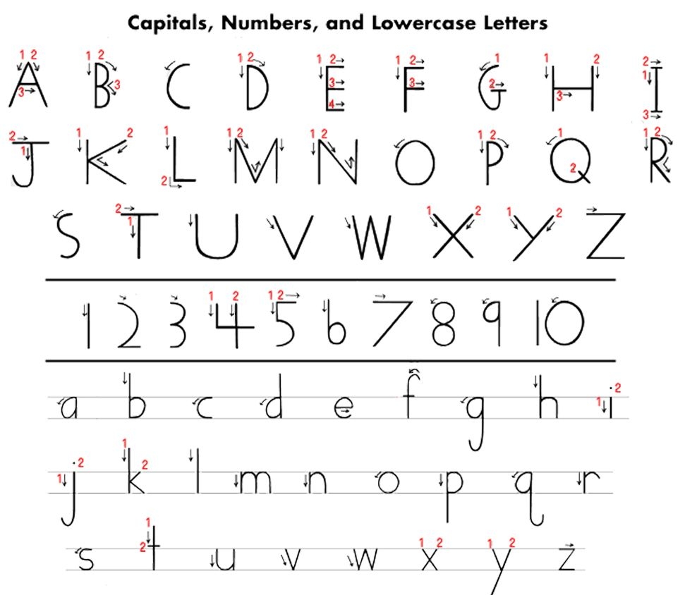 handwriting without tears tracing worksheets