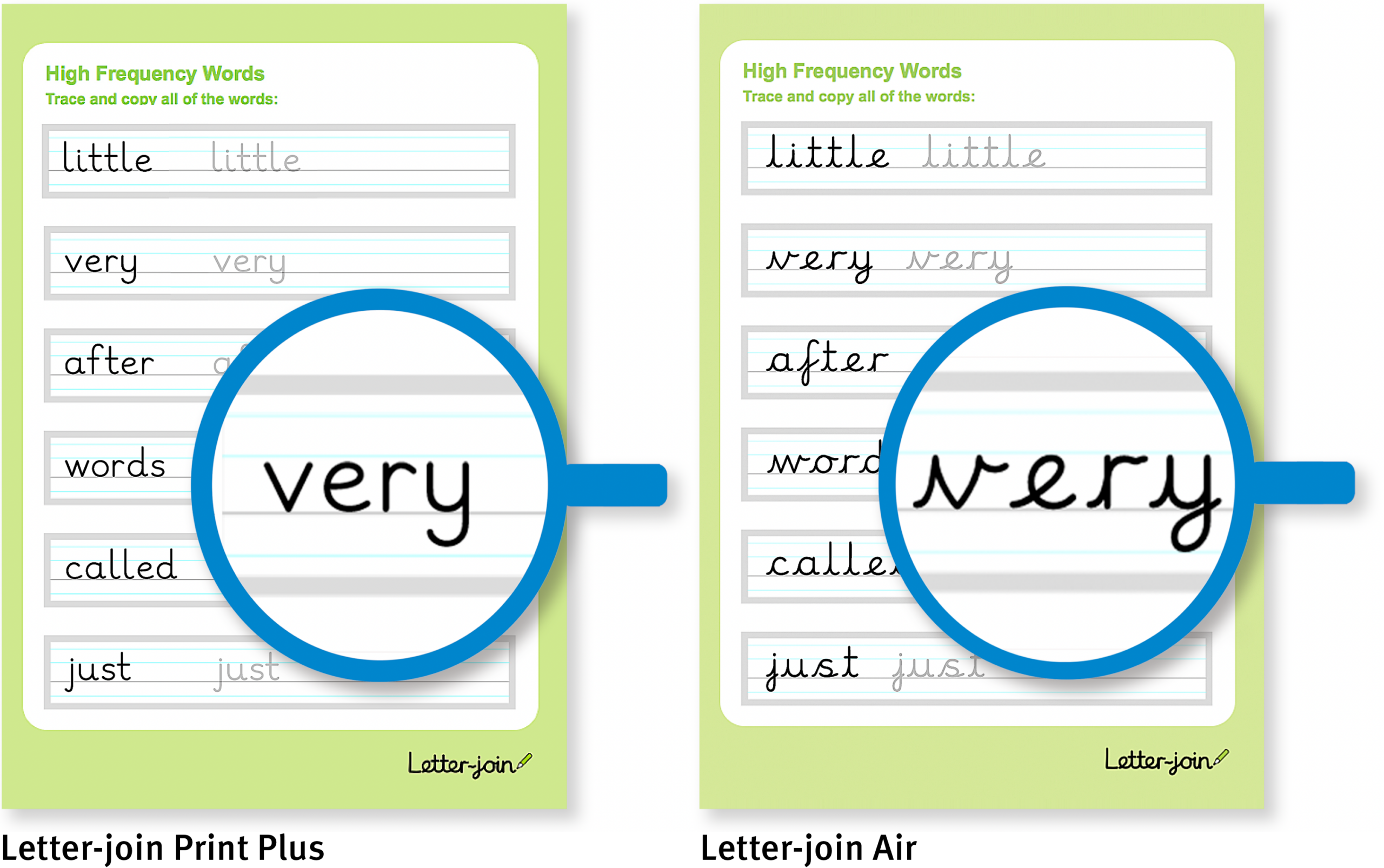 Handwriting Worksheets