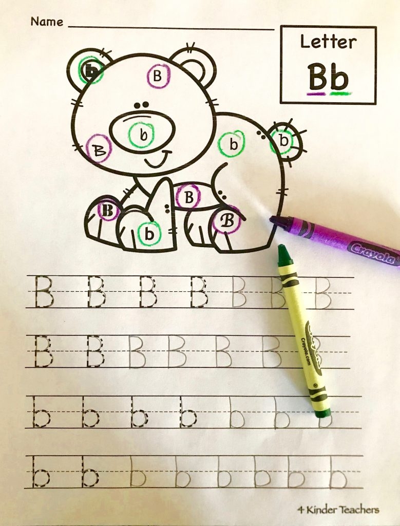 Handwriting Worksheets For Kindergarten 4 Kinder Teachers