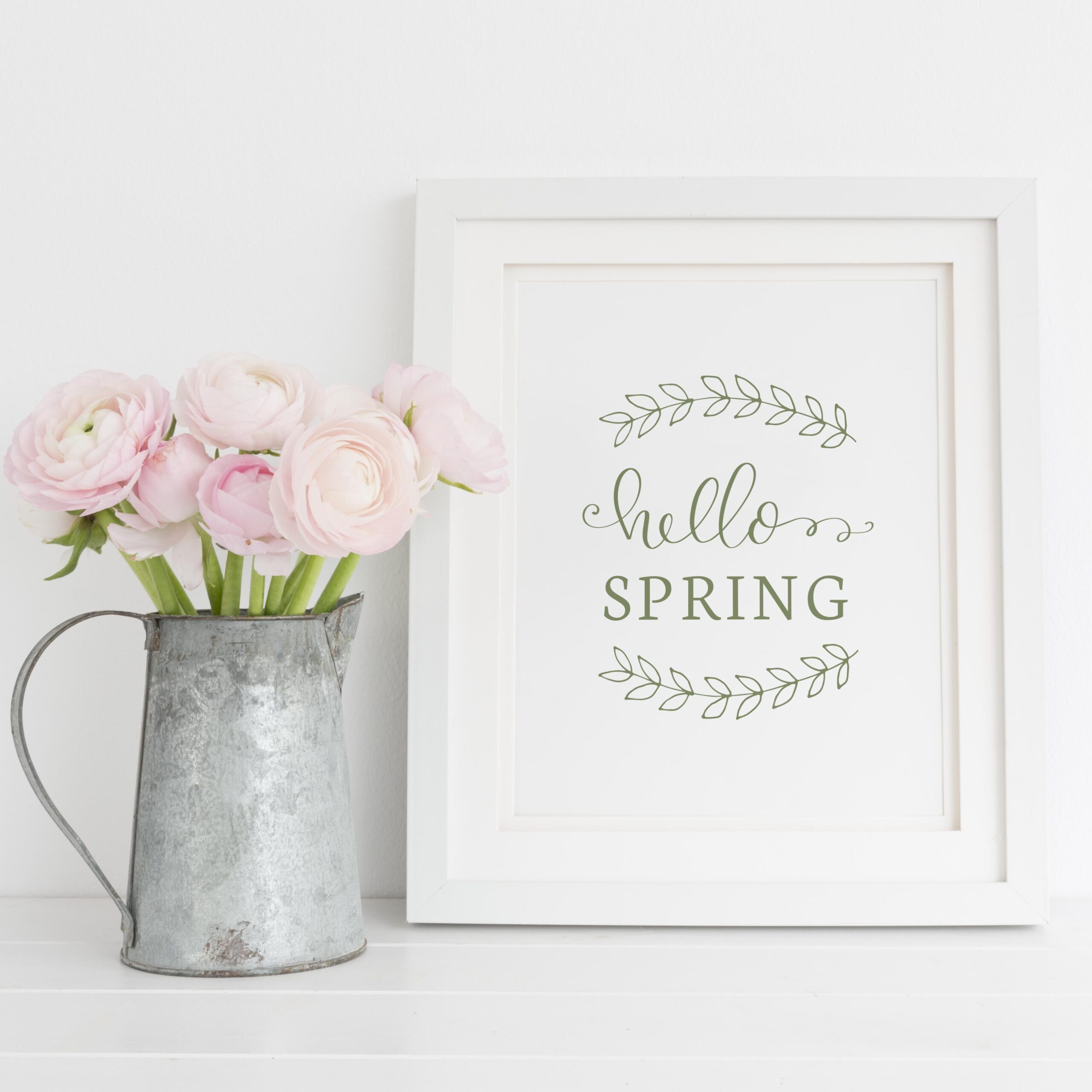 Hello Spring Free Printable Angela Marie Made