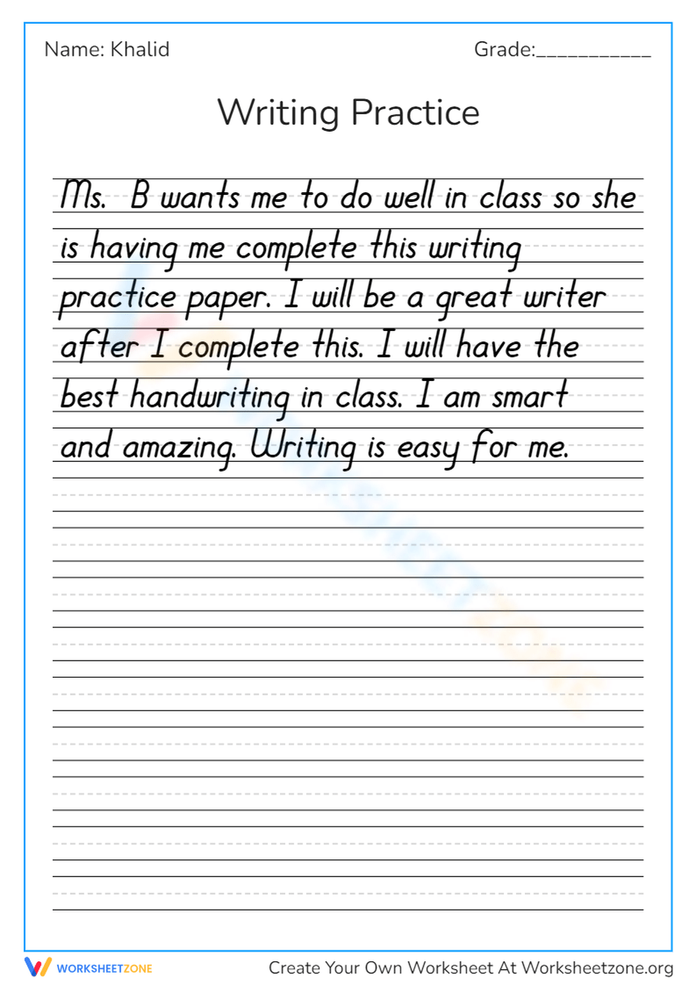 How To Improve Your Handwriting FREE Worksheets Lettering Daily Worksheets Library