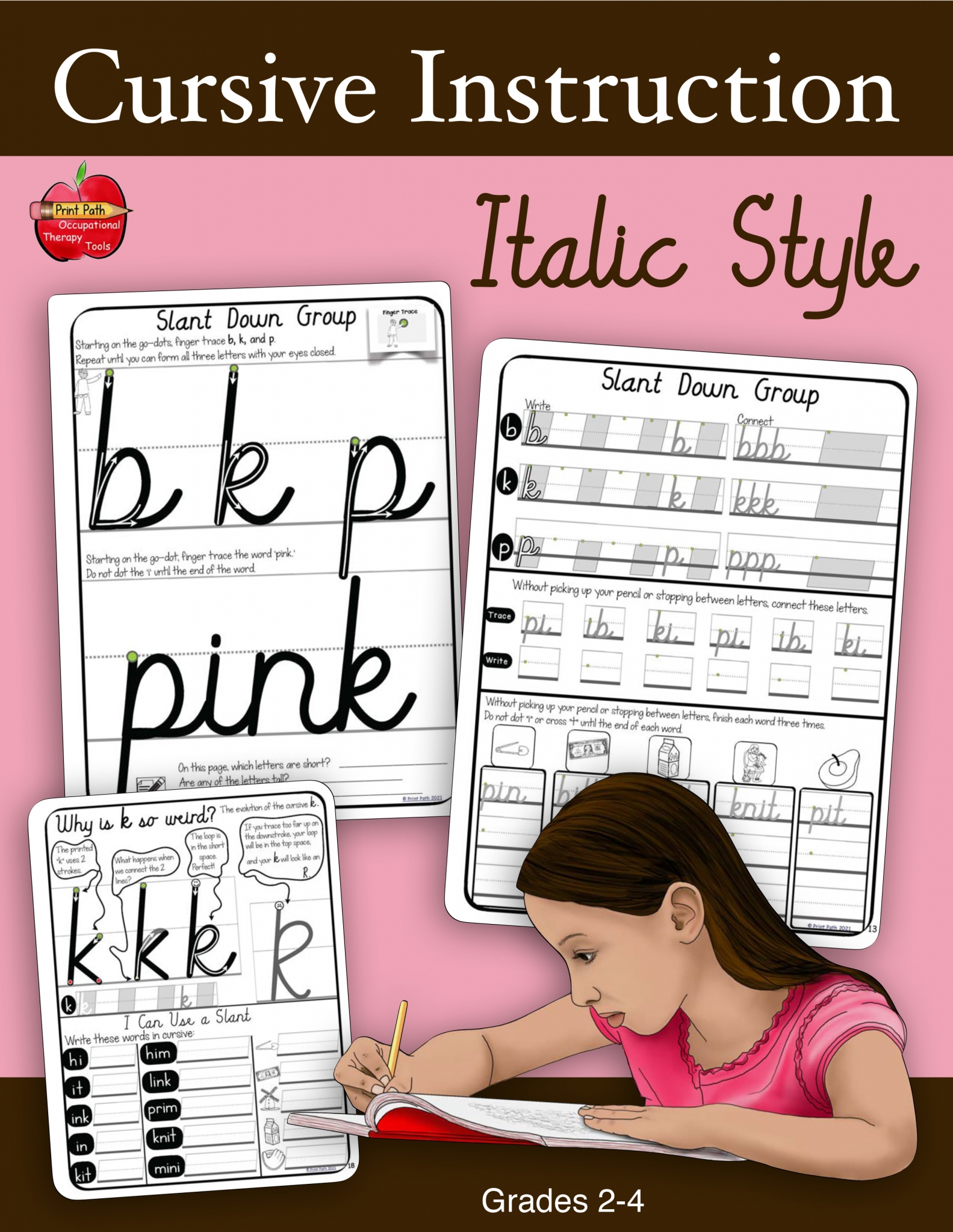 Italic Cursive Instruction Your Therapy Source