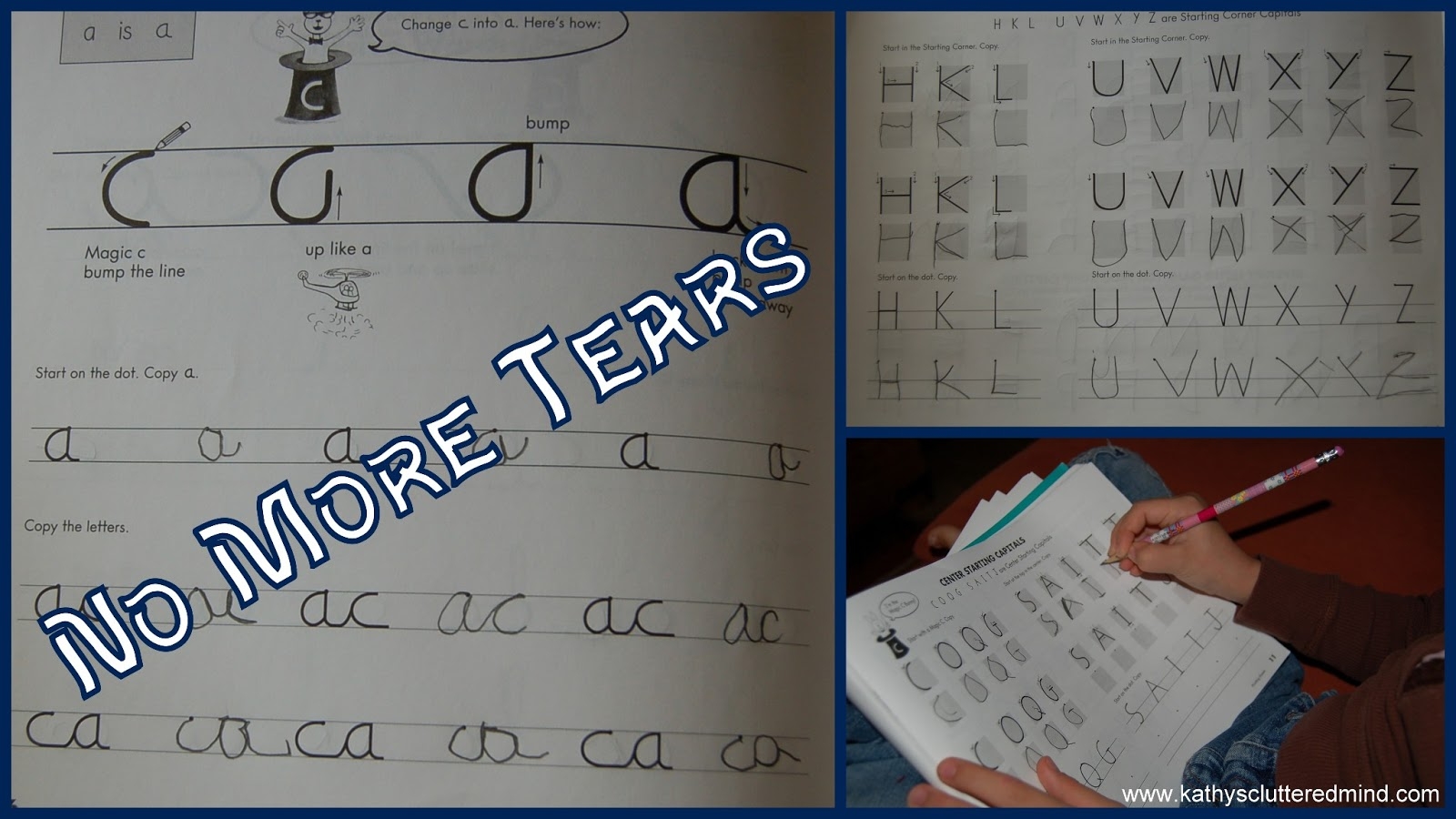 Kathys Cluttered Mind Review Handwriting Without Tears 2nd Grade