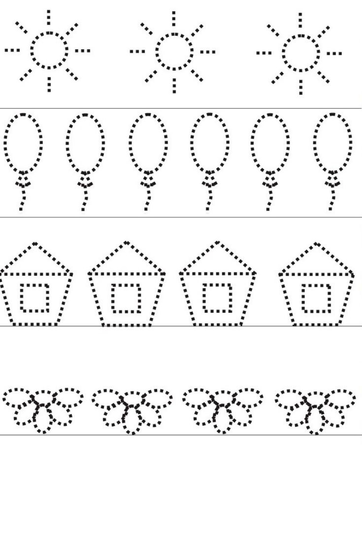 Kindergarten Tracing Worksheets Dot To Dot Activity Kindergarten Tracing Worksheets Dot To Dot Activity