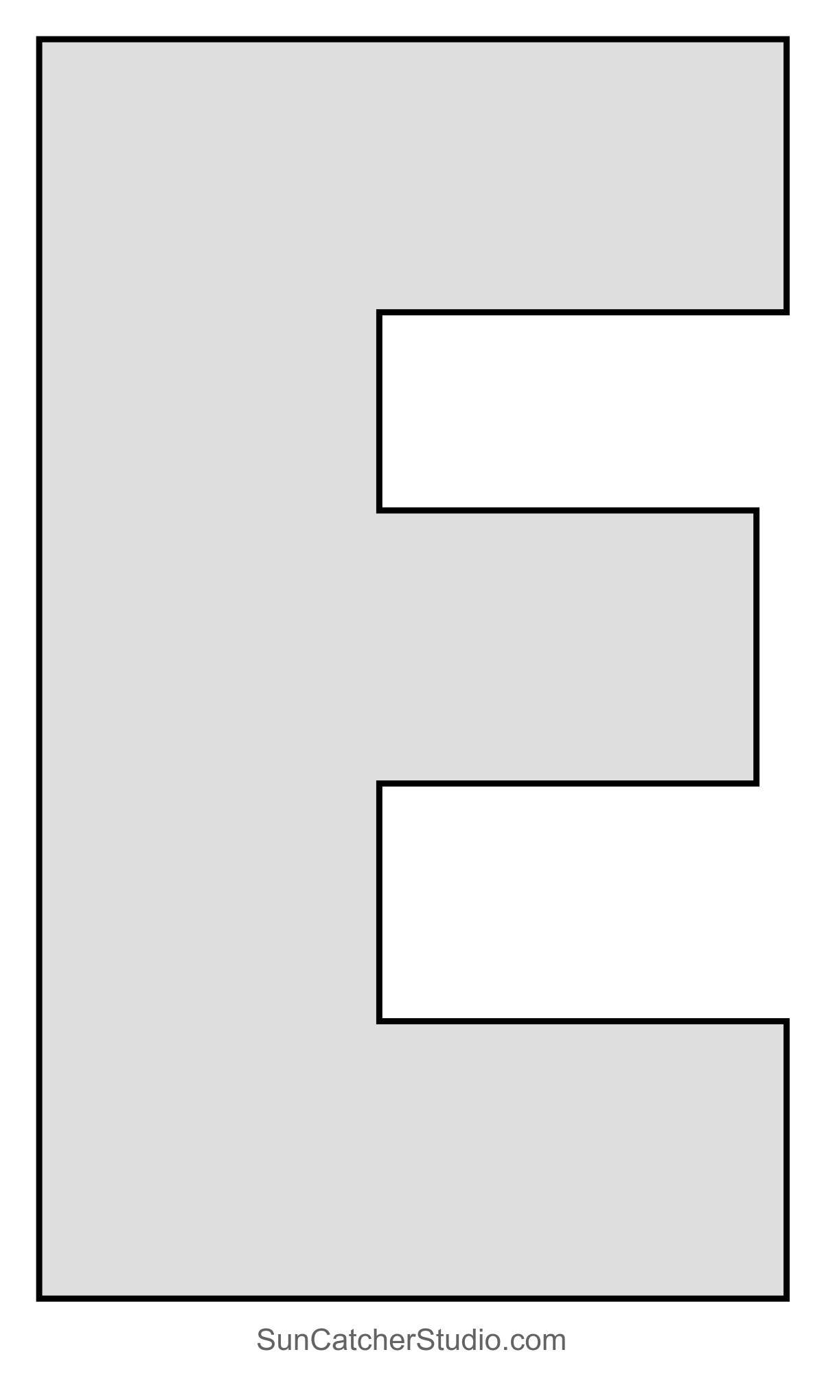 Large Letter Stencils Printable Alphabet Lettering Font Free Printables Lettering SVG Files Tools Apps