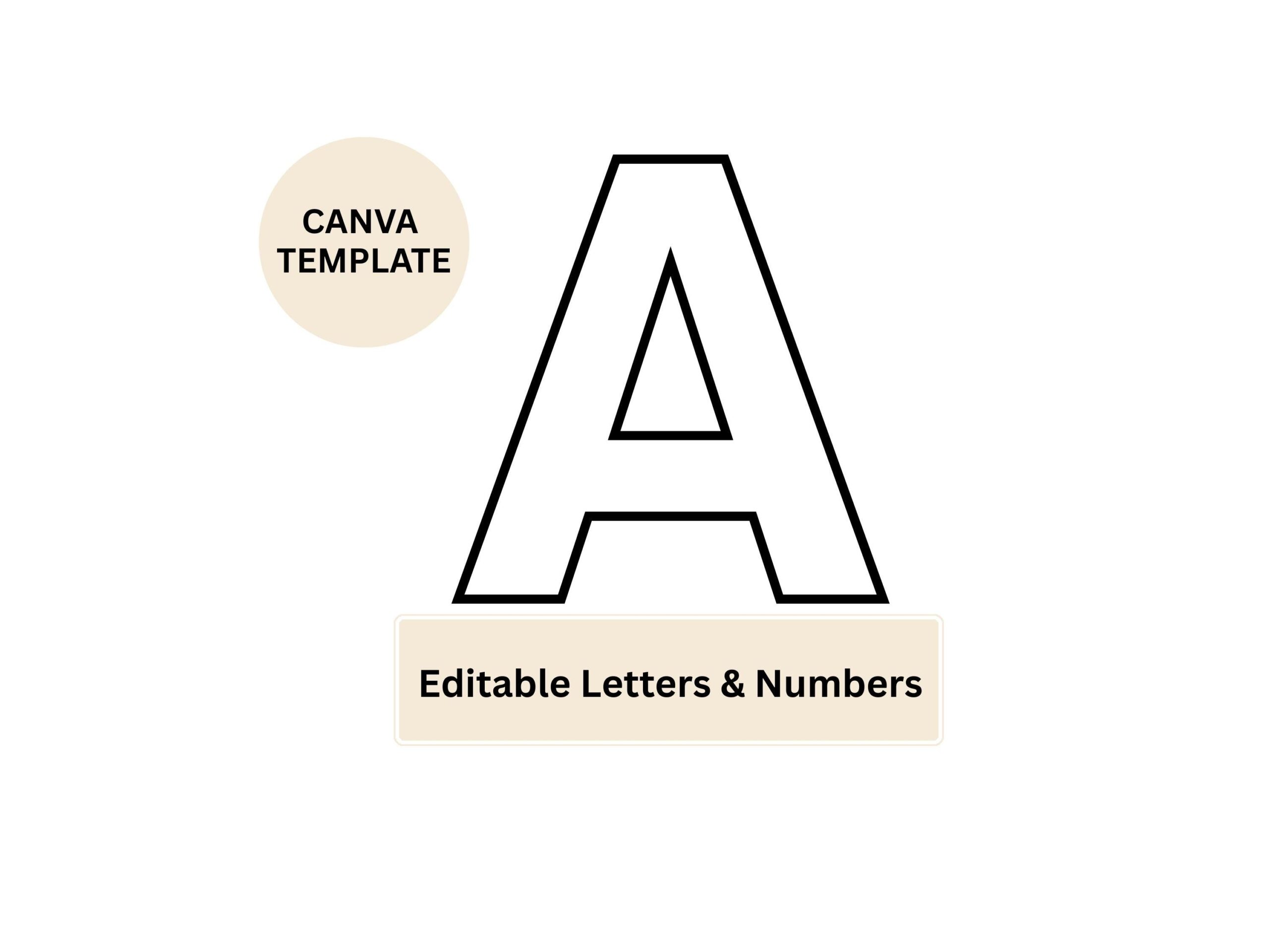 Large Printable Alphabet Letters For Classroom Editable Big Size Block Letter Templates bulletin Board Letters Week Editable Etsy Israel