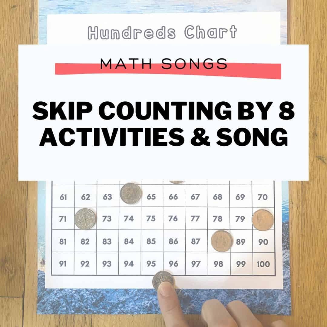 counting by 8s chart