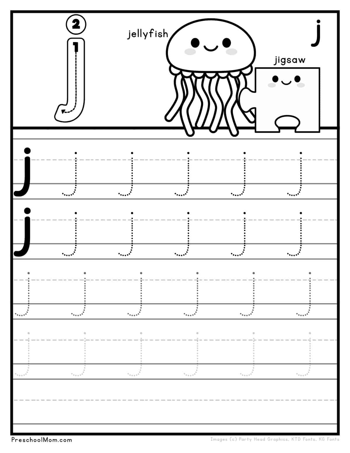 Letter J Preschool Printables Preschool Mom