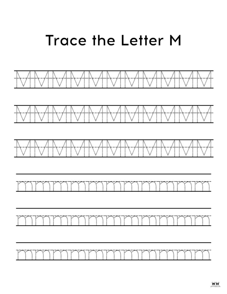 Letter M Worksheets 50 FREE Printables Printabulls