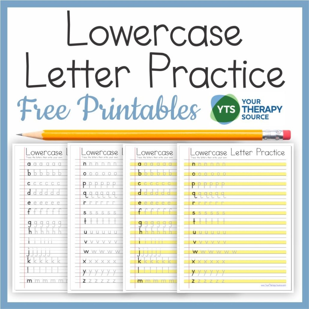Lower Case Letters Printables FREE Your Therapy Source Lower Case Letters Printables FREE Your Therapy Source