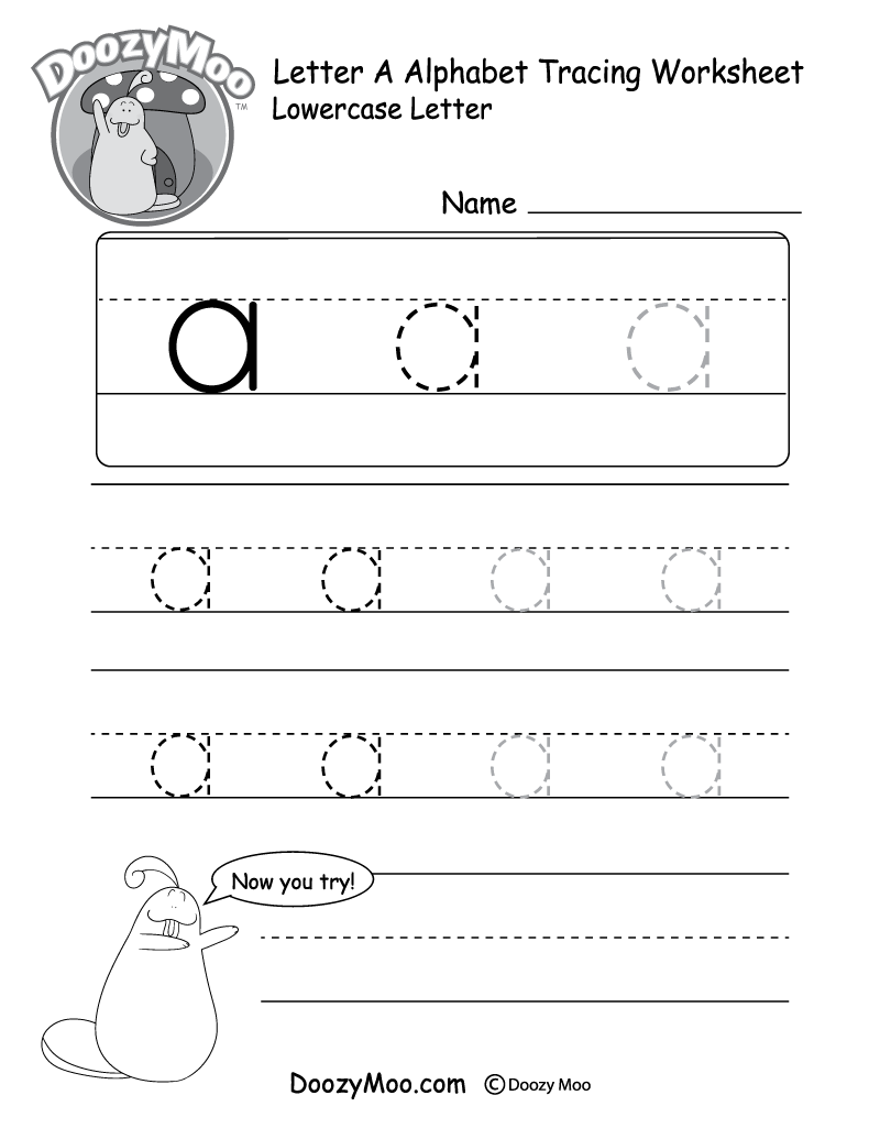 alphabet handwriting worksheets free