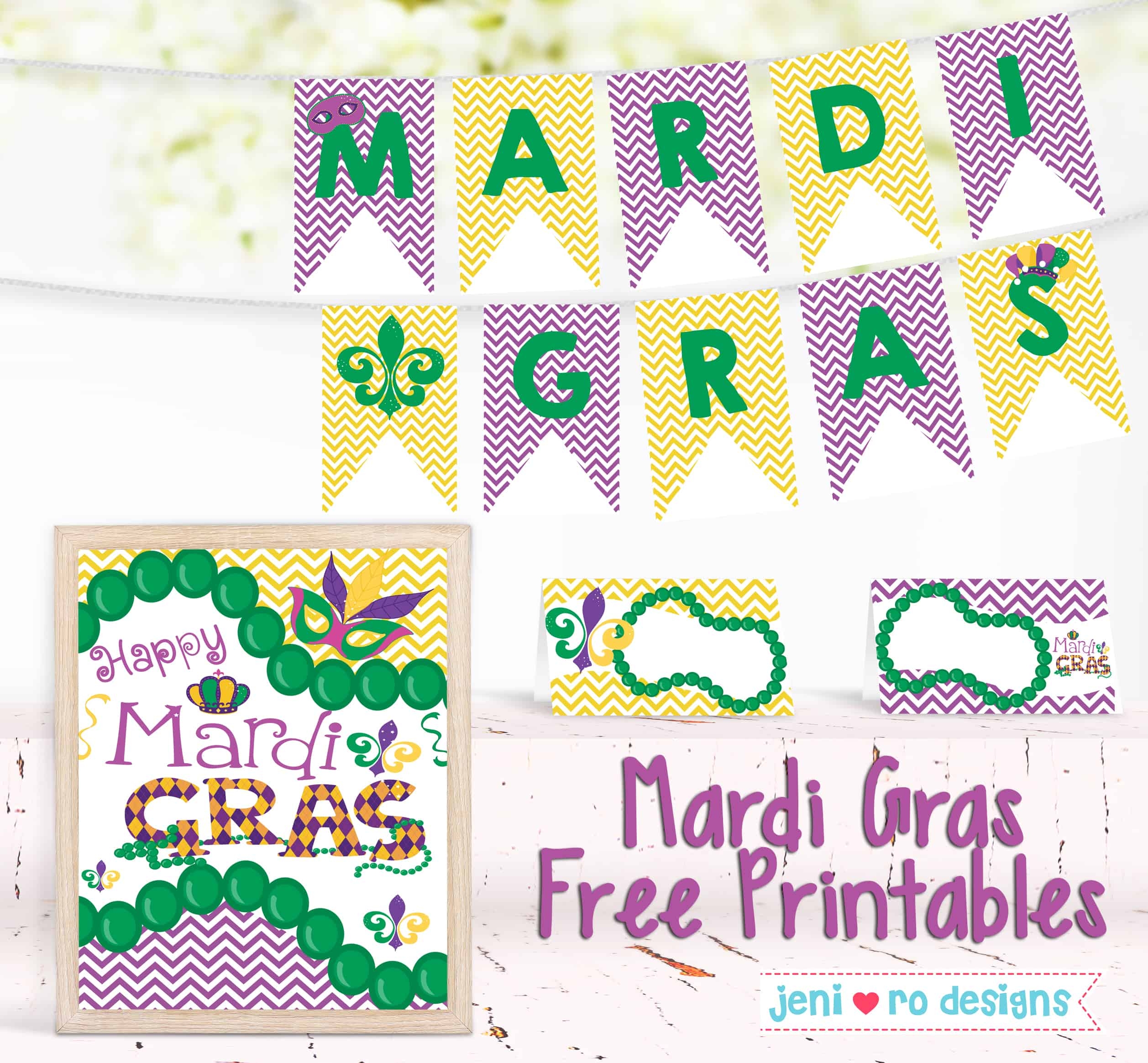 Mardi Gras Printables In The Free Printable Library