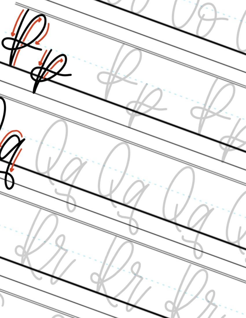 monoline italic handwriting worksheets monoline italic handwriting worksheets