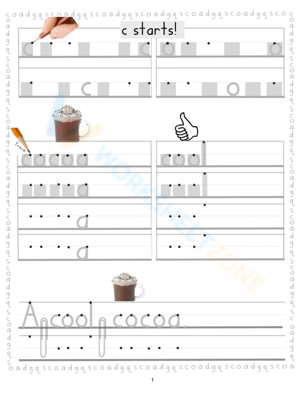 More Handwriting Worksheets For Children With or Without Down Worksheets Library