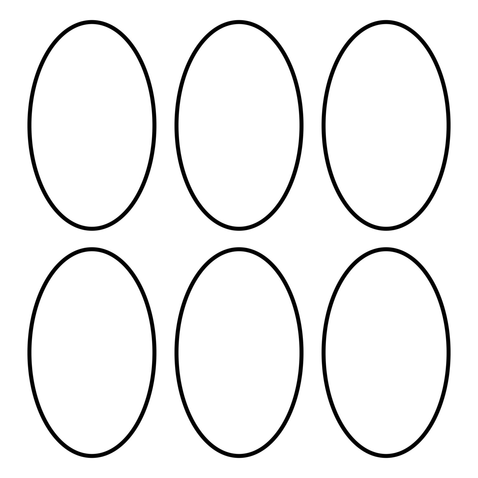 Oval Sheet Label 852 2 5 X 1 Blank Sheets